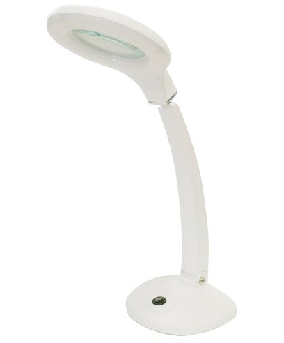 LÁMPARA LED 3W CON LUPA BIFOCAL 3D - 12D